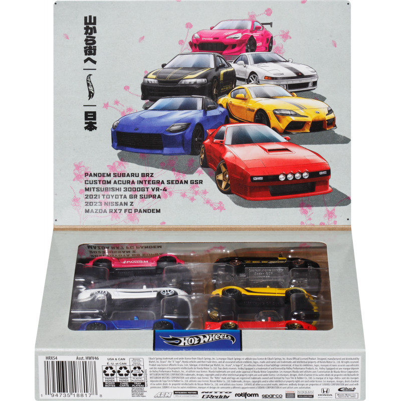 Hot Wheels Streets Of Japan Multipack Assorted - Afterpay