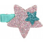 Pink Poppy - Shimmering Mermaid Star Hair Clips