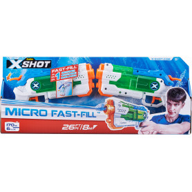 Zuru XSHOT Fast Fill Water Gun - Micro Twin Pack