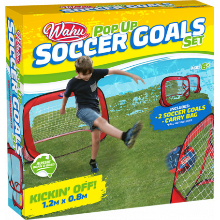 Wahu Soccer Goal Set  - 1.2m x 0.8m