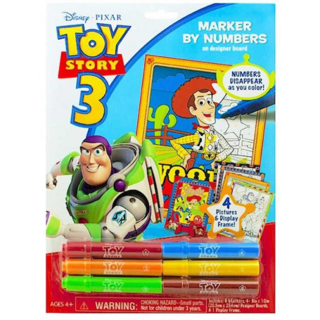 Marker by Numbers Toy Story 3