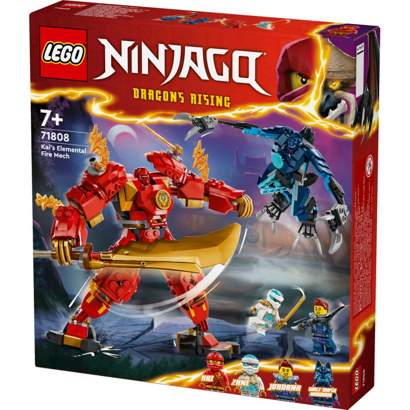 LEGO Ninjago Kai's Elemental Fire Mech 71808 - Shop Now!