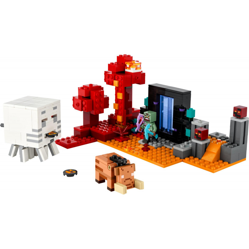 LEGO Minecraft The Nether Portal Ambush 21255 - Shop Now!