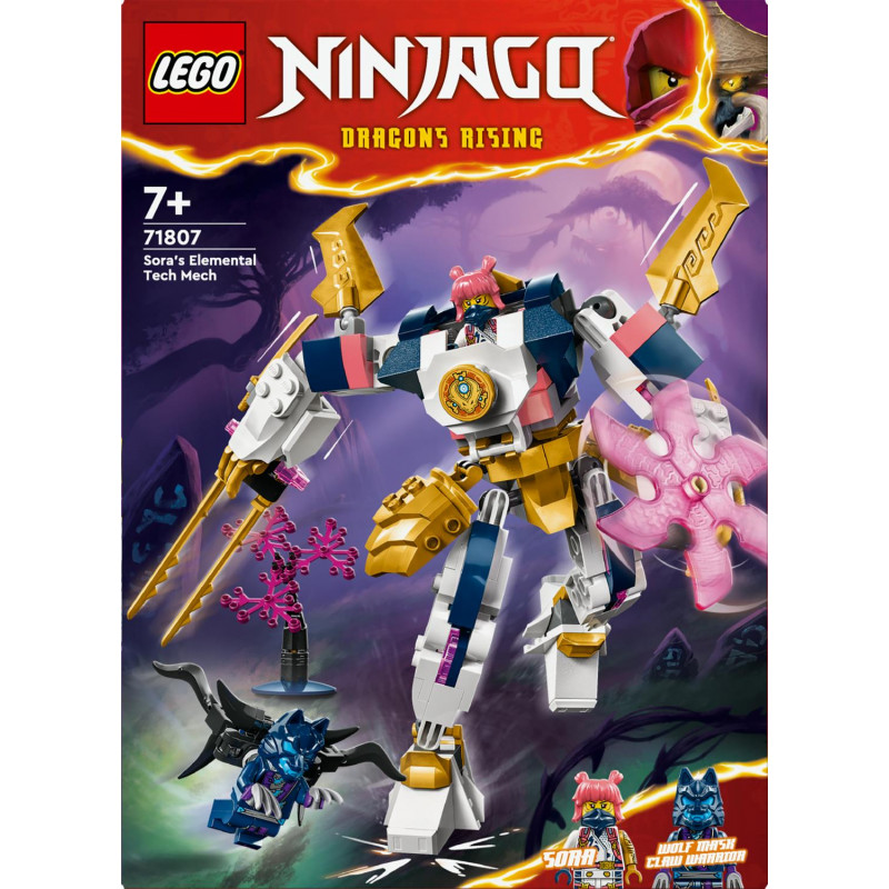 LEGO Ninjago Sora's Elemental Tech Mech 71807 - Shop Now!