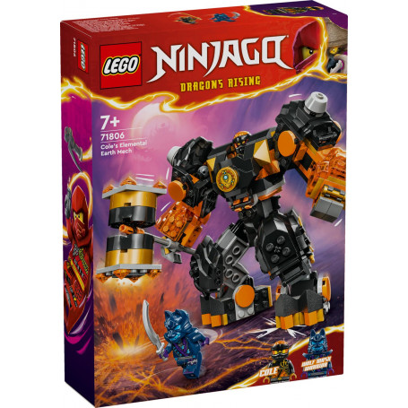 LEGO Ninjago Cole's Elemental Earth Mech 71806