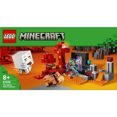 LEGO Minecraft The Nether Portal Ambush 21255 Afterpay
