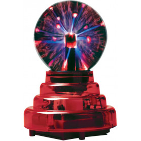 Plasma Ball/3in B/o Red Base