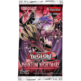 Yugioh Phantom Nightmare - 9 X Card Booster