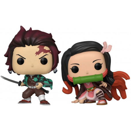 Demon Slayer - Tanjiro & Nezuko Pop! 2-Pack