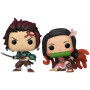 Demon Slayer - Tanjiro & Nezuko Pop! 2-Pack