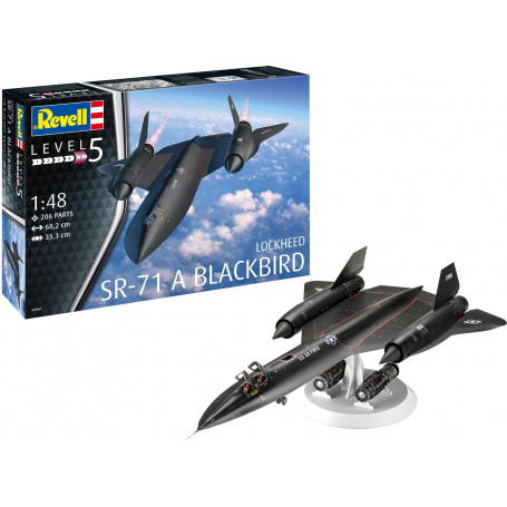Revell Lockheed Sr-71 Blackbird 1:48