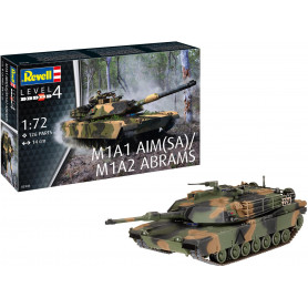 Us M1A2 Abrams Kit 1/72 Scale
