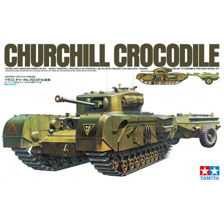 British Churchill Crocodile (Mk.VII) Tank 1/35 Scale