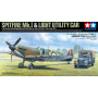 Supermarine Spitfire Mk-I & Light Utility Car Set 1/48 Scale