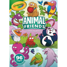 Crayola Animal Friends Coloring Book 96 Pages