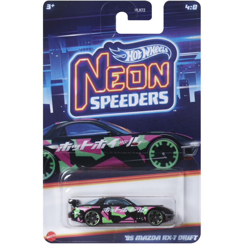 Hot Wheels Neon Speeders Assorted - Shop Now!