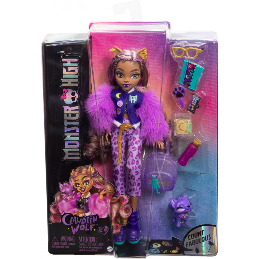 Monster High Refresh Core Clawdeen Doll Afterpay