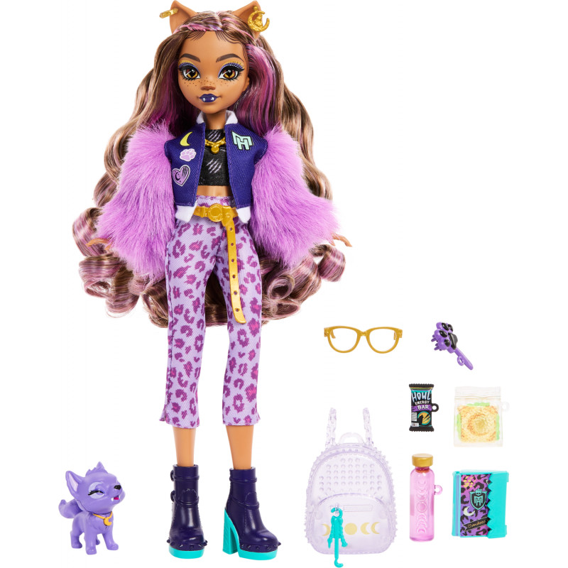 Monster High Refresh Core Clawdeen Doll - Afterpay