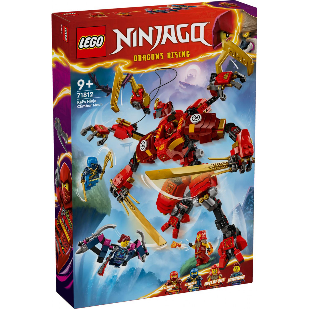 LEGO Ninjago Kai's Ninja Climber Mech 71812 - Afterpay