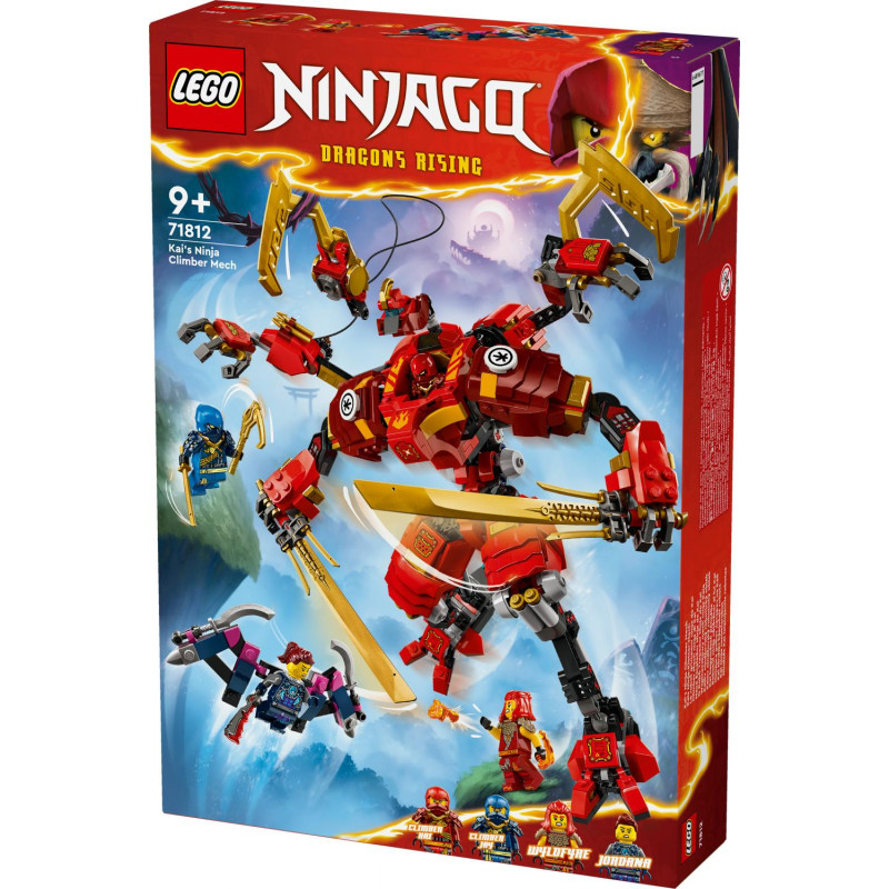 LEGO Ninjago Kai's Ninja Climber Mech 71812 - Afterpay