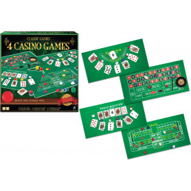Classic Games - 4 Casino Games (Roulette, Blackjack, Poker, Craps)