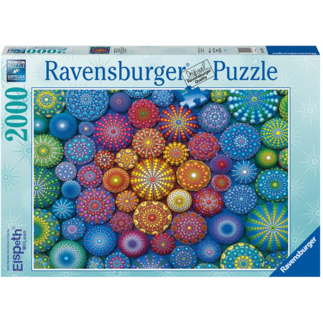 Rburg - Radiating Rainbow Mandalas 2000pc