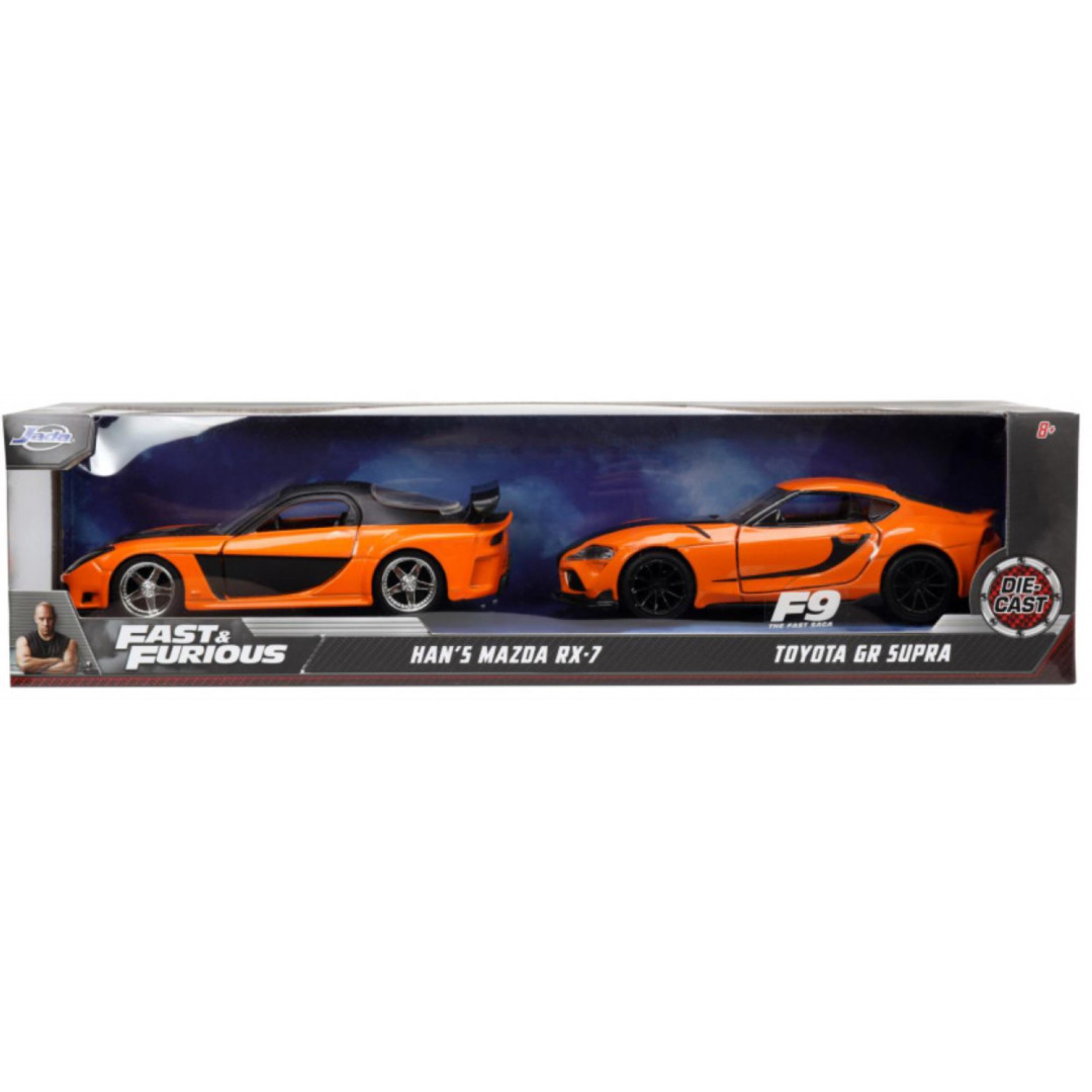 Fast Furious Han's Mazda RX-7 Toyota Gr S 1:32 Scale