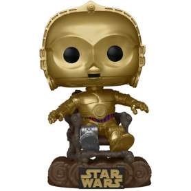 Star Wars: ROTJ 40th - C3P0 in chair Pop!