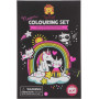 Neon Colouring Set - Unicorns & Friends