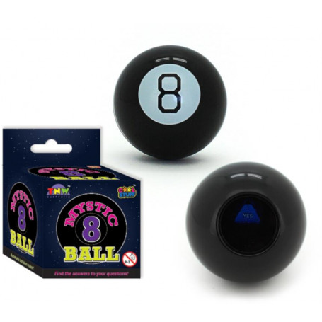 MYSTIC BLACK 8 BALL - 7cm