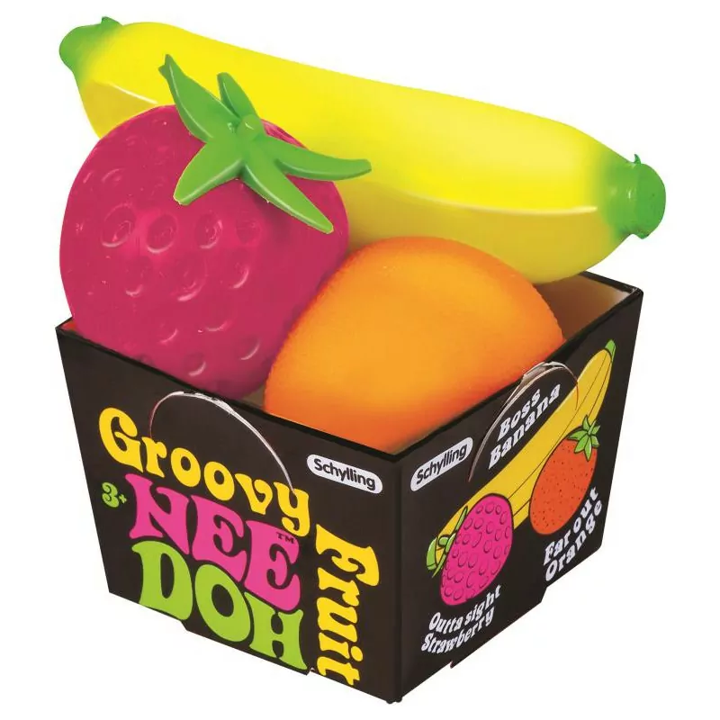 Schylling - Groovy Fruit Nee-Doh - Shop Now!