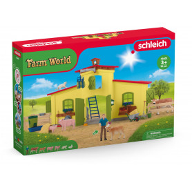 Schleich - Large Farm with Animals And Accessories