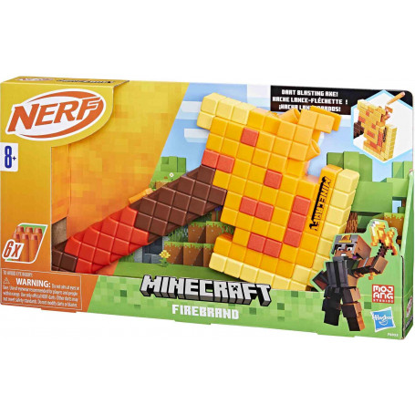 NERF MINECRAFT FIREBRAND