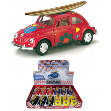 Printed Beetle with Surfboard