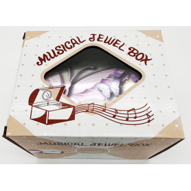 15cm Foil Butterfly Music Box