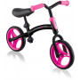 Globber GO BIKE Balance Bike - Black/ Neon Pink