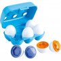 RAINBOW SHAPE SORTER EGGS