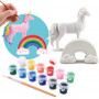 PAINT YOUR OWN - RAINBOW & UNICORN - POLYRESIN - 15 PCS