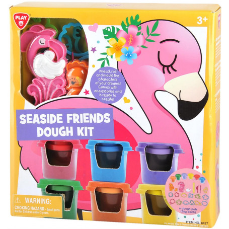 SEASIDE FRIENDS DOUGH KIT (6 x 2 OZ DOUGH INCLUDED)