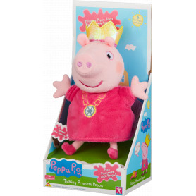(BNR1) Peppa Pig Talking 7" Plush Assorted
