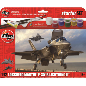 AIRFIX STARTER SET - LOCKHEED MARTIN F-35B LIGHTNING II