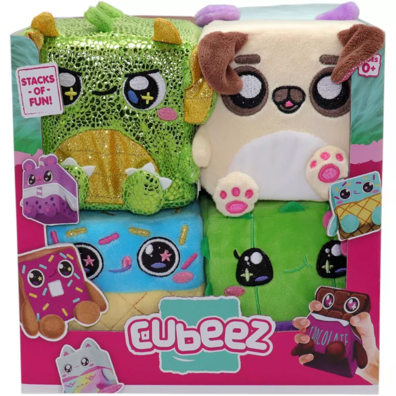 Cubopez Cubeez 10cm Plush Assortment - Afterpay Available!