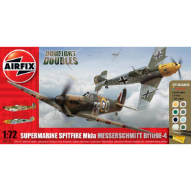 AIRFIX DOGFIGHT DOUBLE SPITFIRE 1A/BF 109E