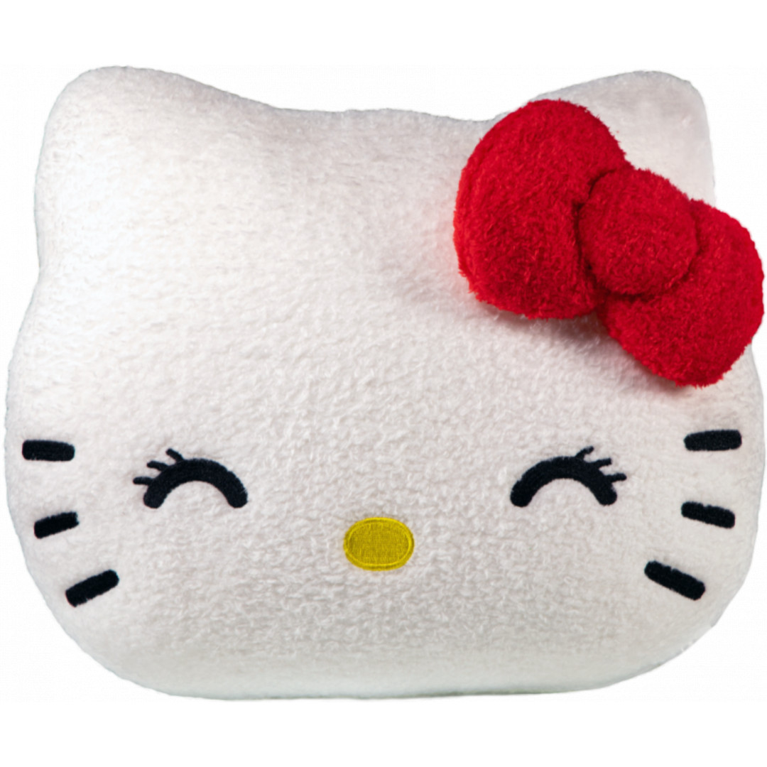 Hello Kitty - Closed Eyes Plush Cushion - Afterpay