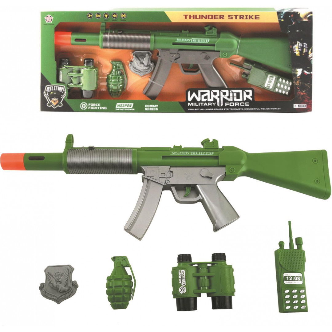 Battery Operated Warrior Military Force Gun With