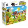 48 Piece Jumbo Floor Farmyard Friends