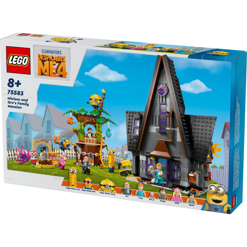 LEGO Despicable Me Minions and Gru's Family Mansion 75583