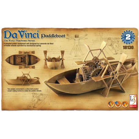 ACADEMY  DA VINCI PADDLE BOAT