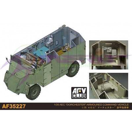 AFV CLUB 1/35 AEC "DORCHESTER" ARMOURED COMMAND VEHICLE