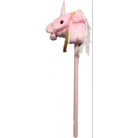 Unicorn Horse Stick W/Sound - 80cm Galloping Sounds, 2 Asst
